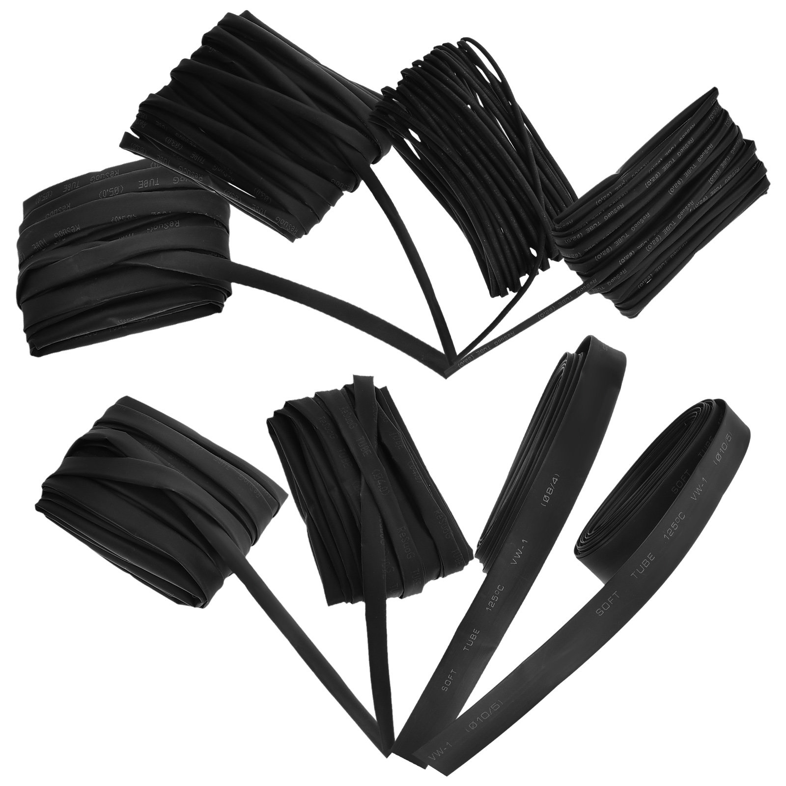 Heat Shrink Tubing - 8 قطع من أنابيب الانكماش الحراري