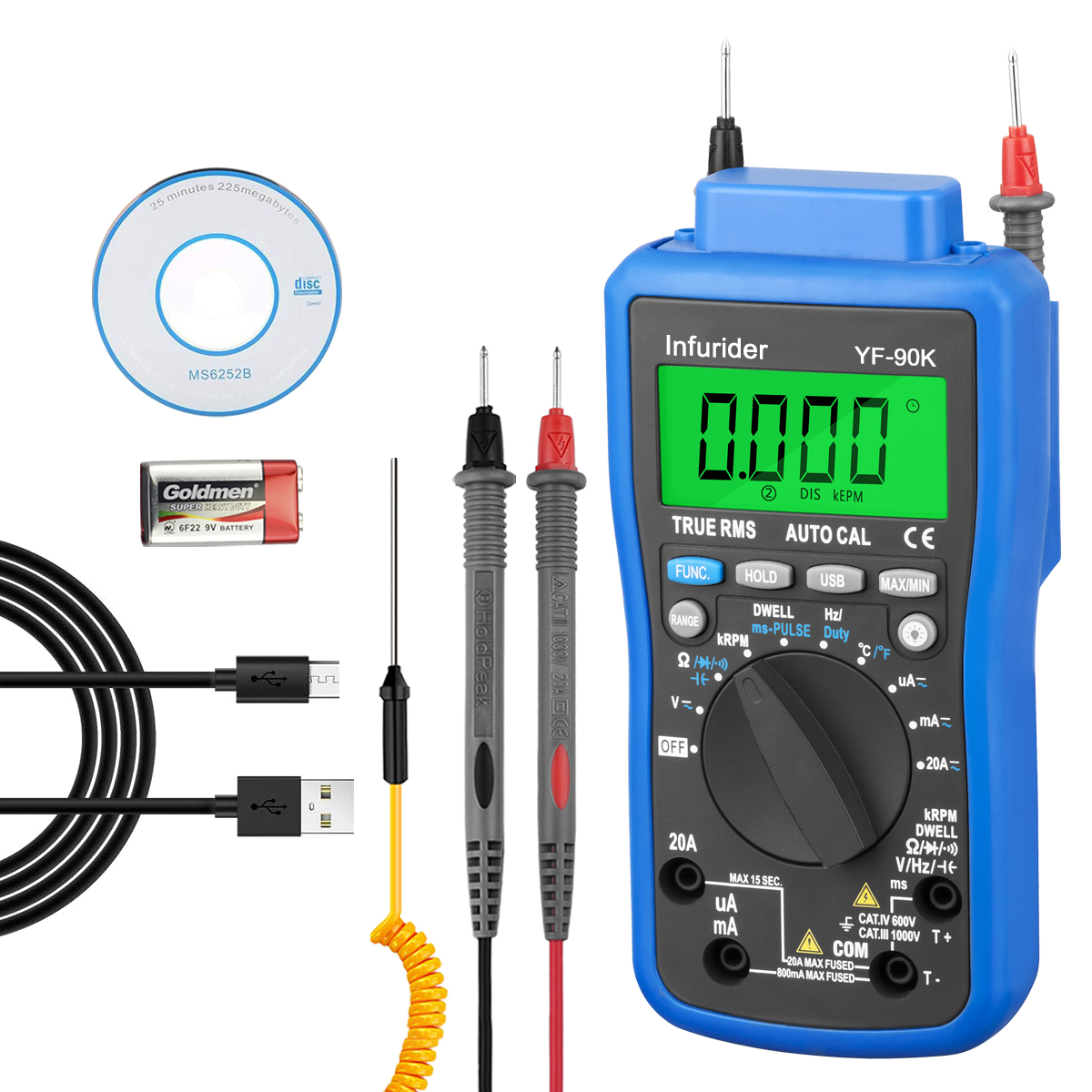 Logic Analyzer Usb - هولدبيك HP-90K محرك محلل تستر السيارات