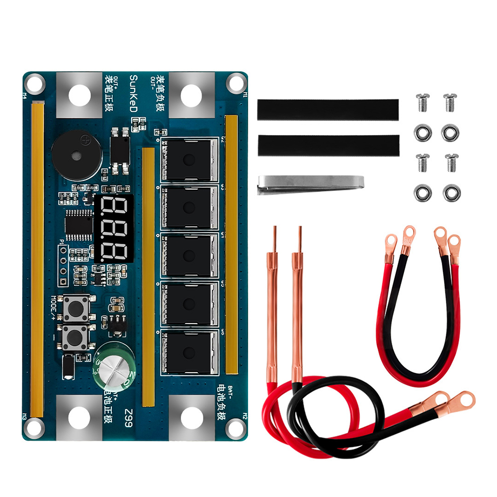 Diy Electronics Spot Welder - جهاز لحام نقطي 12 فولت مع