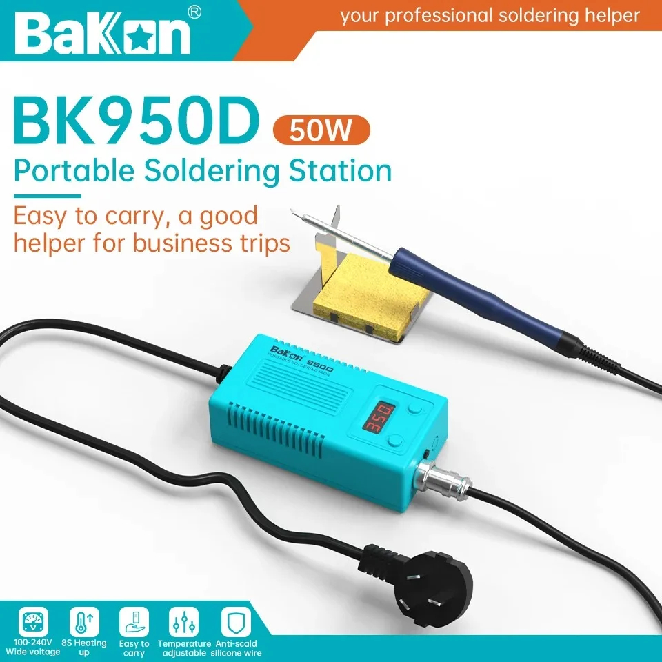 Diy Electronics Hobby - محطة لحام باكون BK950D مع ضبط