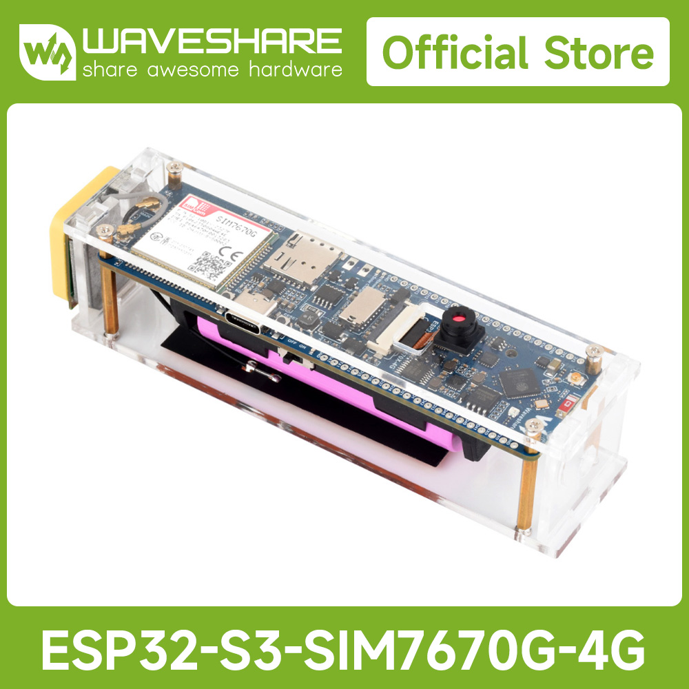 Esp32 Wifi Bluetooth - لوحة تطوير Waveshare ESP32-S3 SIM7670G 4G،