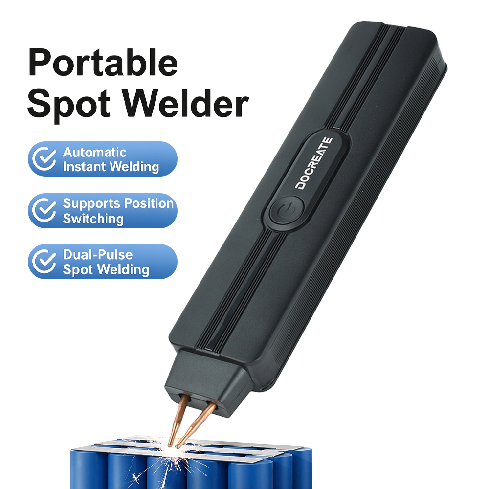 Diy Electronics Spot Welder - جهاز لحام نقطي محمول مدمج يعمل
