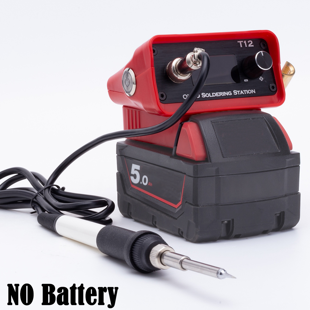 Milwaukee Drill M12 Fuel - اللاسلكي OLED T12 سبيكة لحام لحام