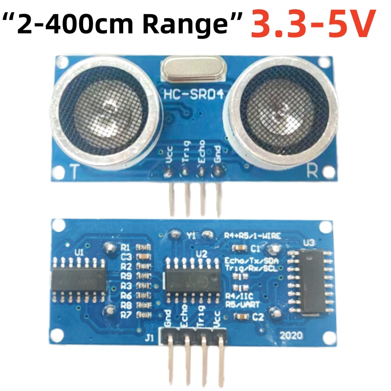 Ultrasonic Sensor Hc - 1-10 قطعة HC-SR04 مستشعر بالموجات فوق