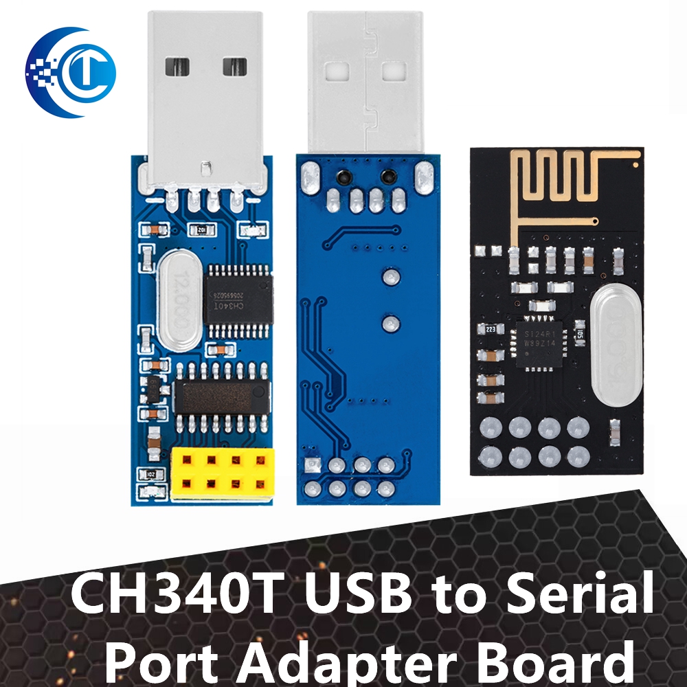 Nrf24L01 Module Wireless - لاردوينو - CH340T USB إلى لوحة
