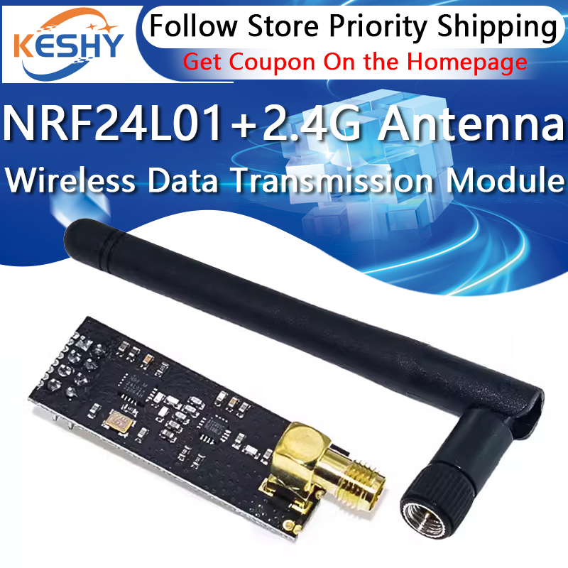 Nrf24L01 Module Wireless - NRF24L01 + 2.4G وحدة نقل البيانات