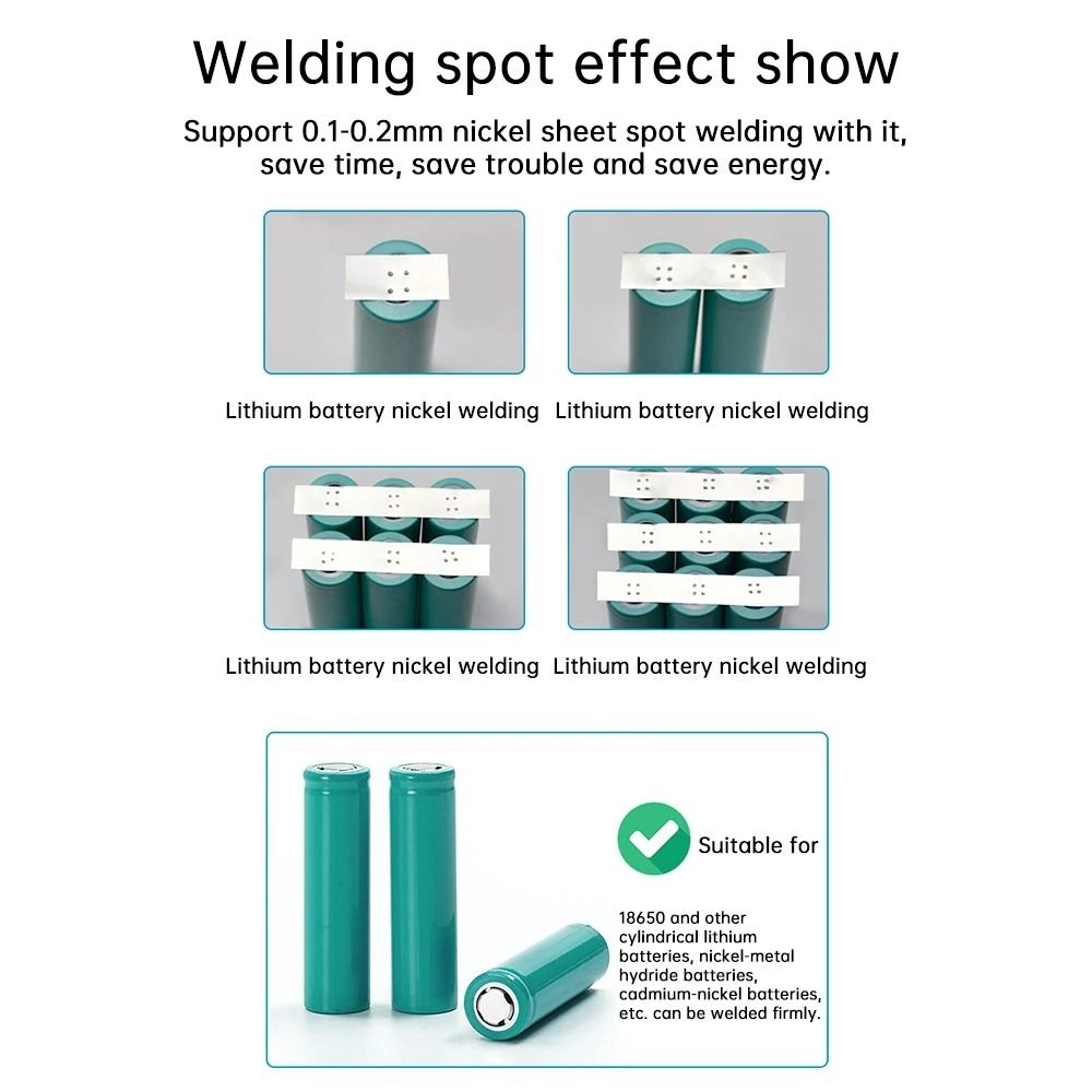 جهاز لحام نقطي محمول 12 فولت م - مراجعة Diy Electronics Spot Welder وسعره