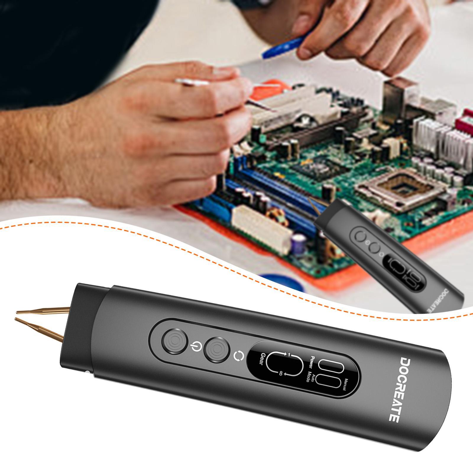 آلة لحام نقطي صغيرة محمولة قاب - مراجعة Diy Electronics Spot Welder وسعره