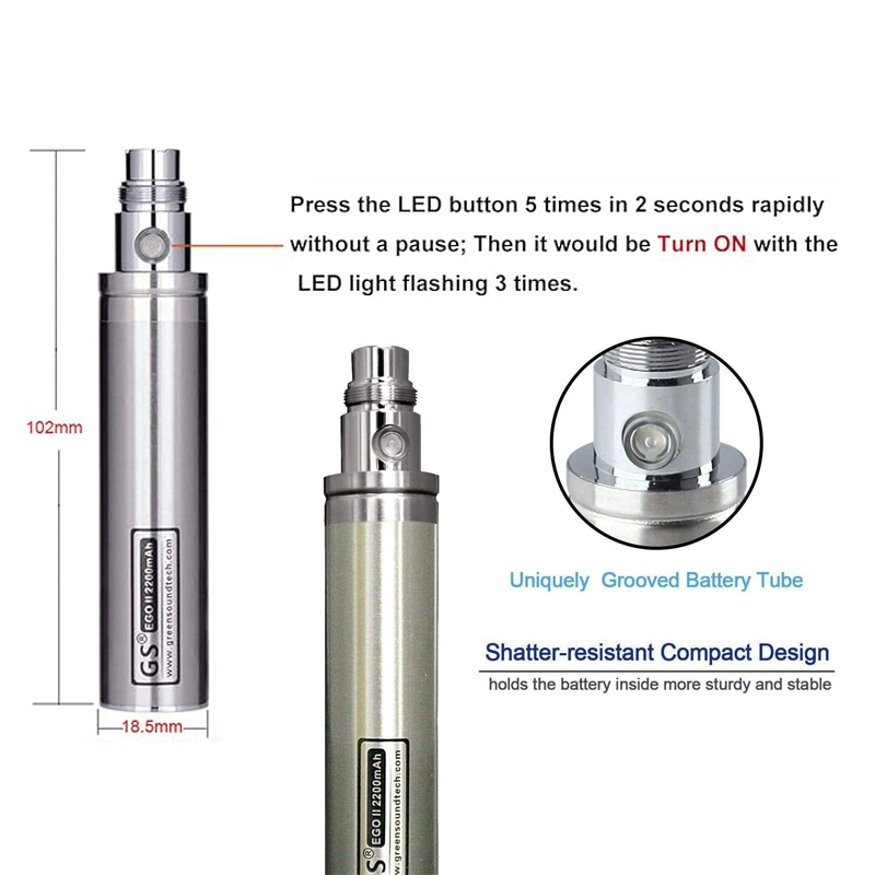 بطارية مزودة بمنفذ USB صغير ،  - مراجعة Diy Vape Electronics وسعره