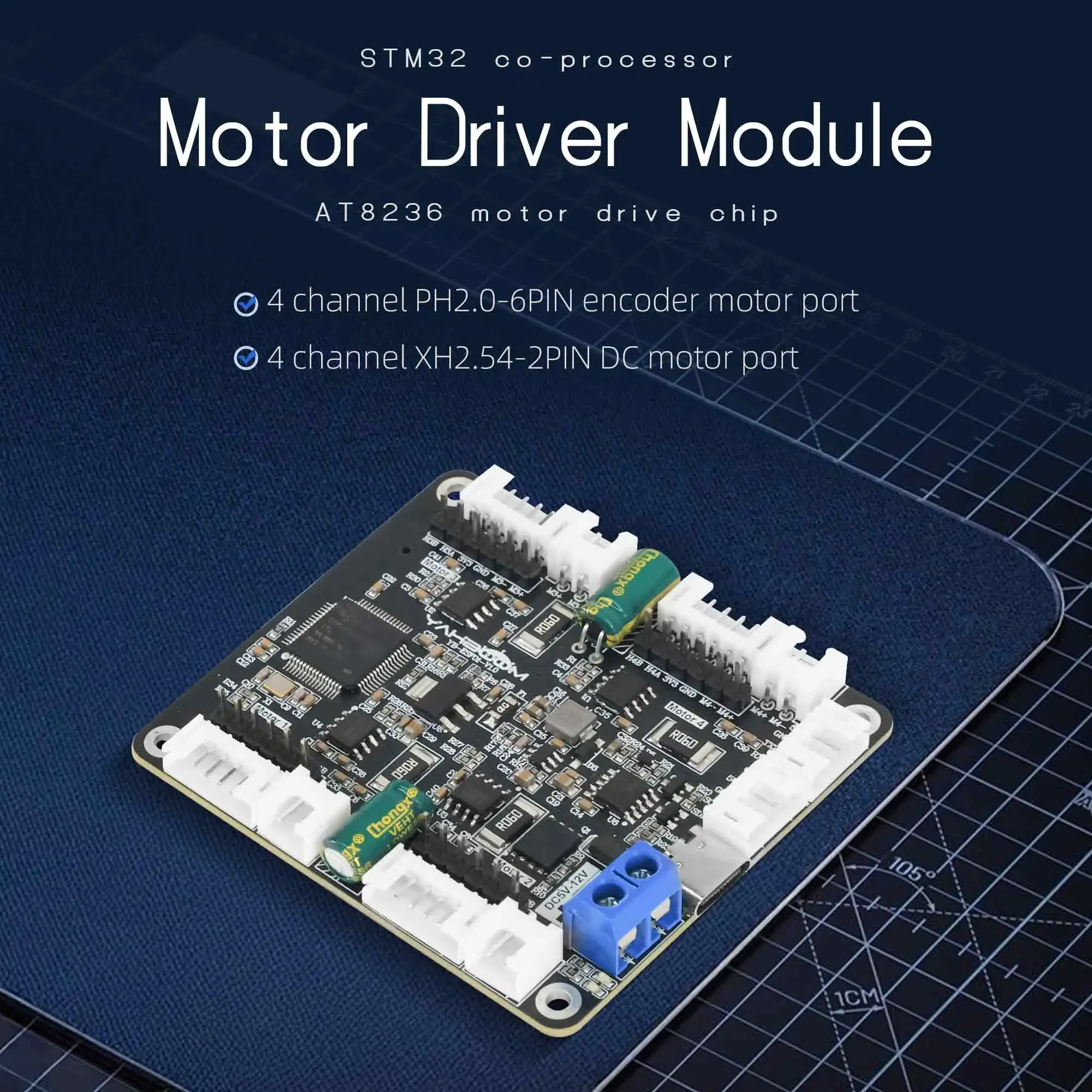 وحدة تحكم محركات رباعية القنوا - مراجعة Diy Projects With Electronics وسعره