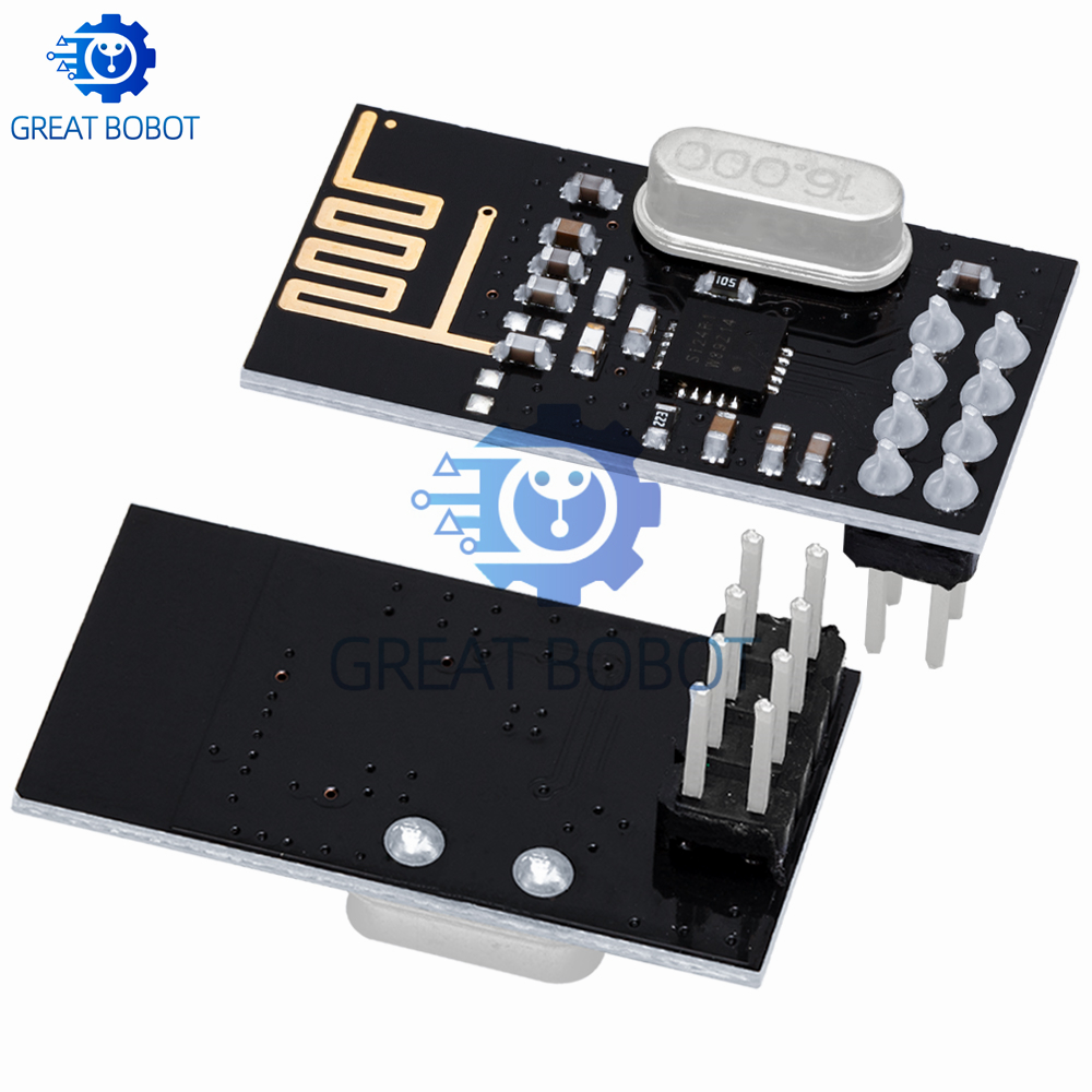 وحدة كومبو تسلسلية ولاسلكية 2  - مراجعة Nrf24L01 Module Wireless وسعره