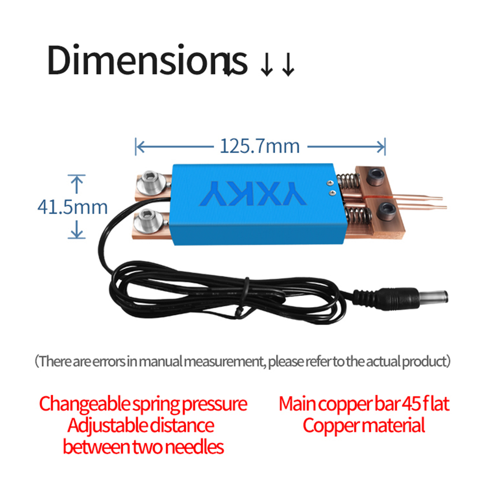 4-12 فولت بقعة لحام القلم ل 18 - مراجعة Diy Electronics Spot Welder وسعره