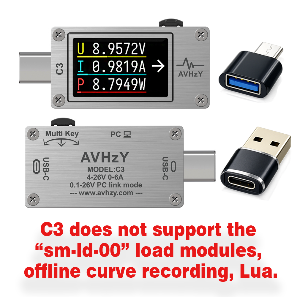 AVHzY USB 3.1 مقياس الطاقة الر - مراجعة Logic Analyzer Usb وسعره