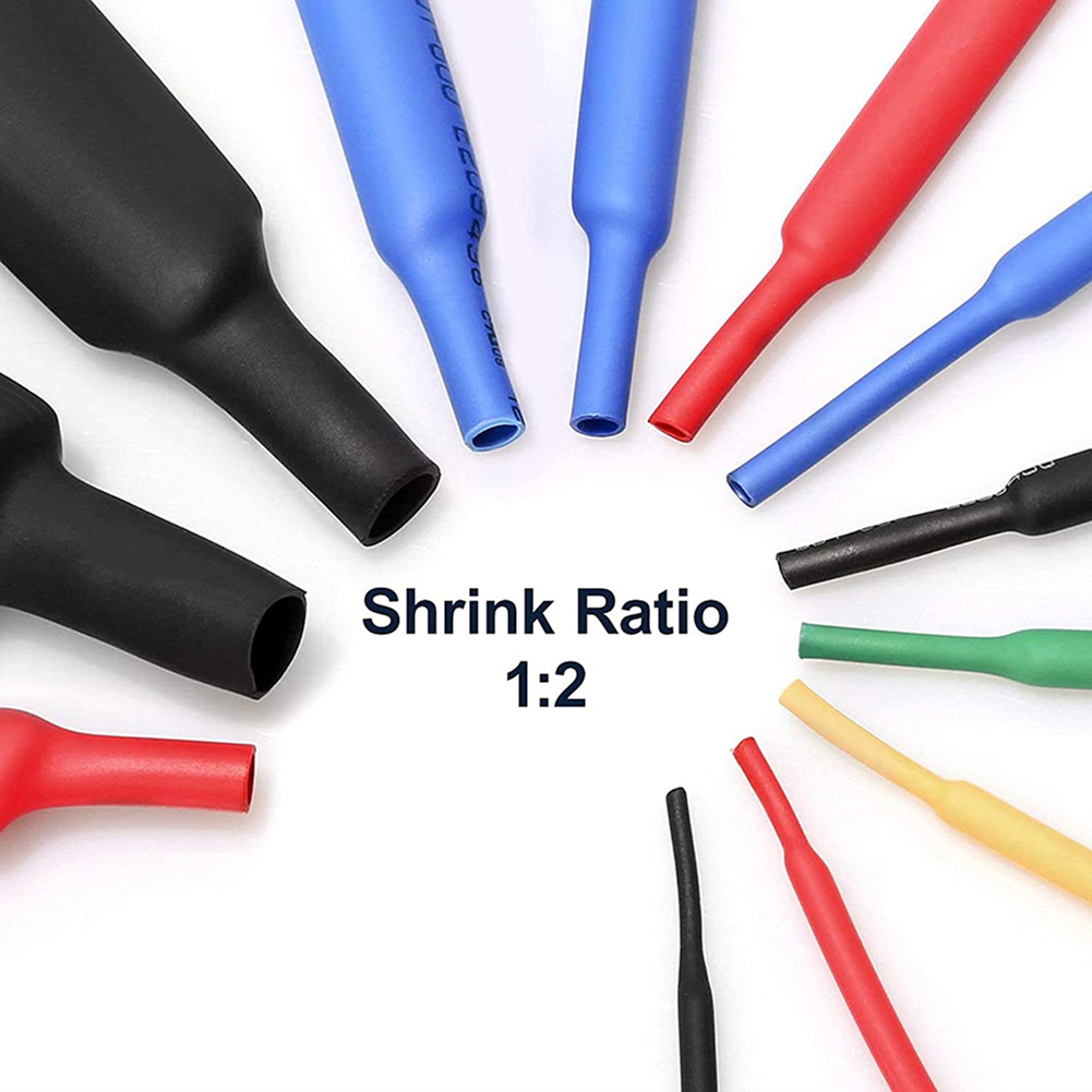 164 قطعة مجموعة أنبوب الانكماش - مراجعة Heat Shrink Tubing وسعره