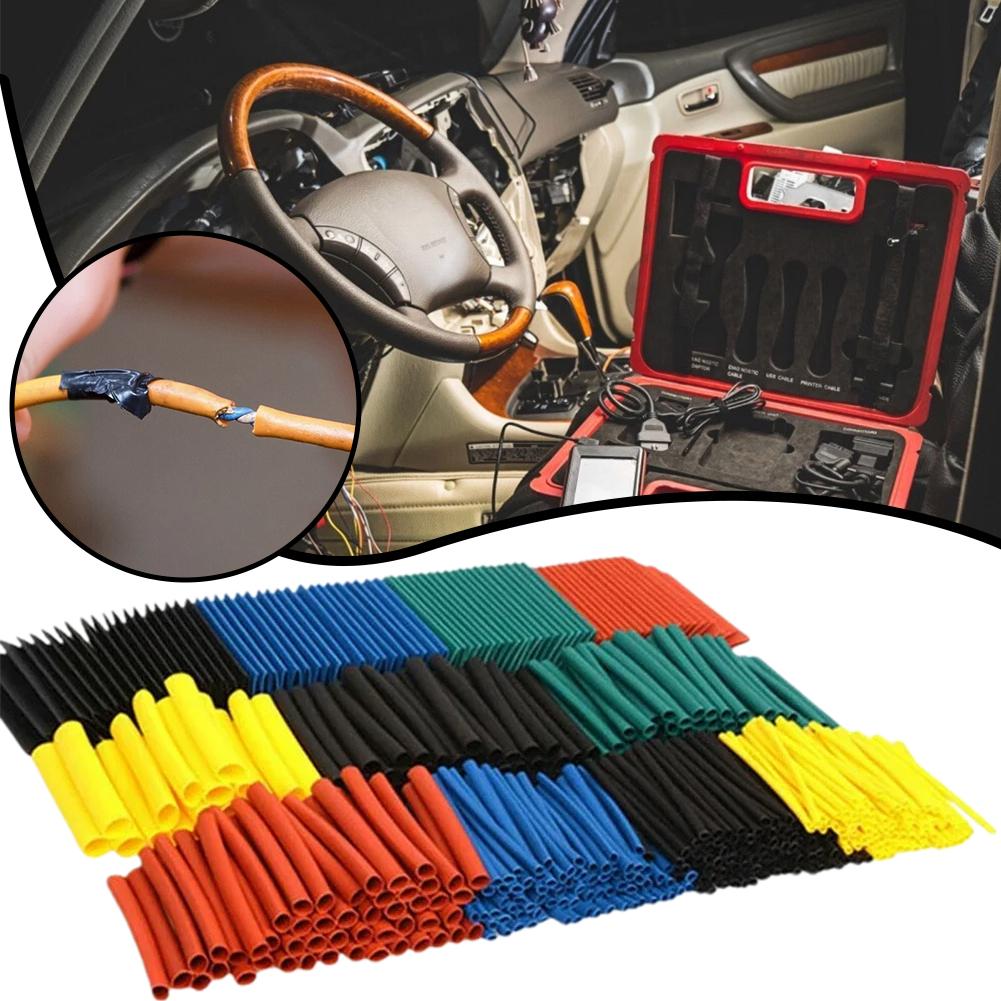 مجموعة أنابيب الانكماش الحراري - مراجعة Heat Shrink Tubing وسعره