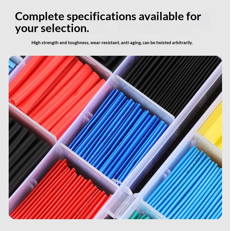 مجموعة أنابيب حرارية قابلة للا - مراجعة Heat Shrink Tubing وسعره