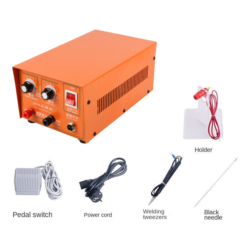 ماكينة لحام المجوهرات الذهبية  - مراجعة Diy Electronics Spot Welder وسعره