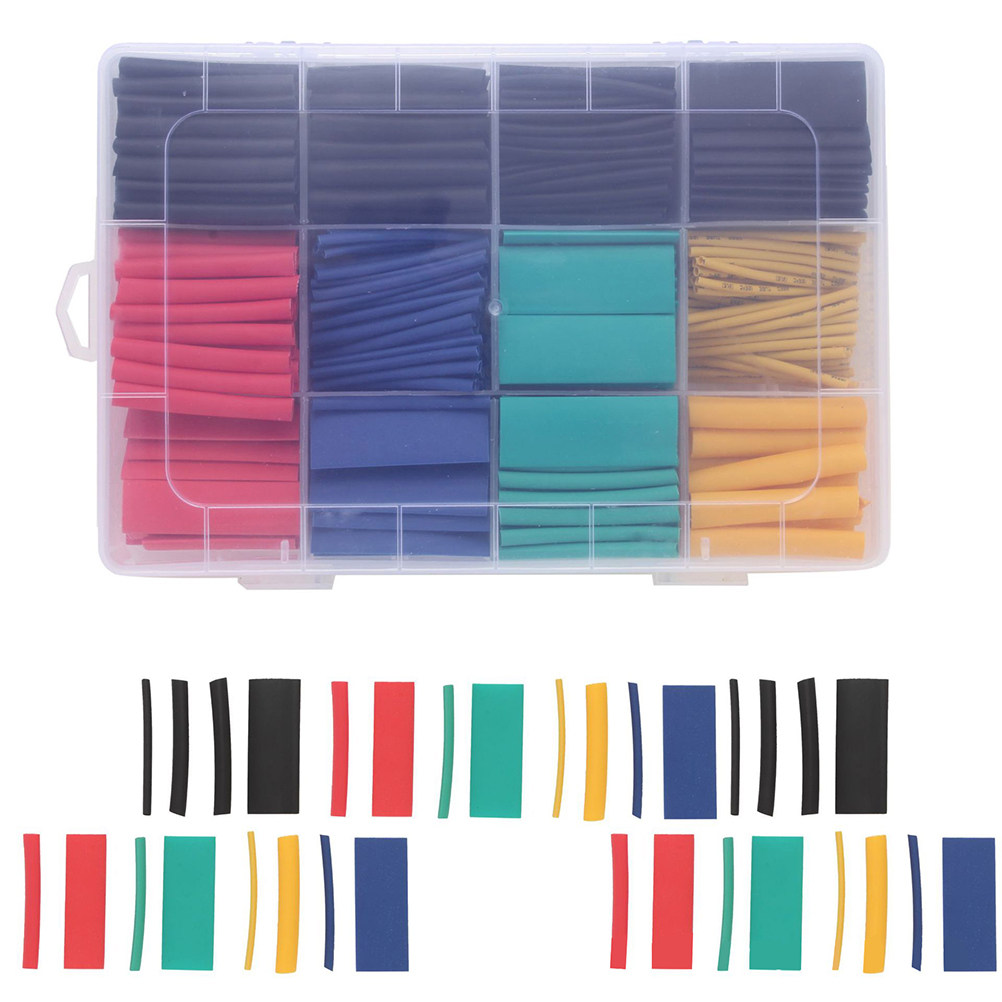 مجموعة أنابيب الانكماش الحراري - مراجعة Heat Shrink Tubing وسعره