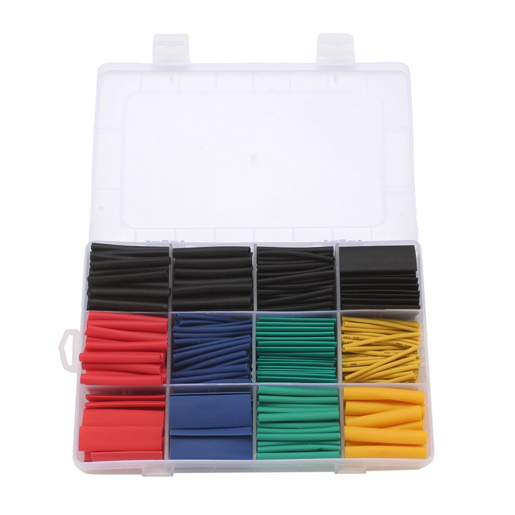 مجموعة أنابيب الانكماش الحراري - مراجعة Heat Shrink Tubing وسعره