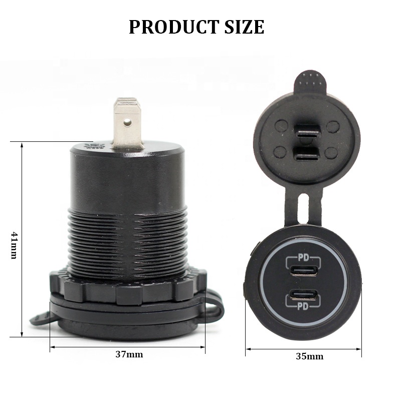 شاحن سيارة USB-C بقوة 12 فولت، - مراجعة Diy Marine Electronics وسعره