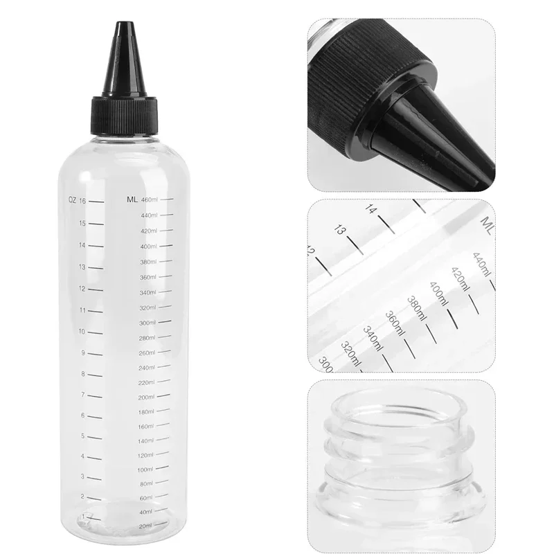 5 قطع زجاجات بلاستيكية شفافة ف - مراجعة Diy Vape Electronics وسعره