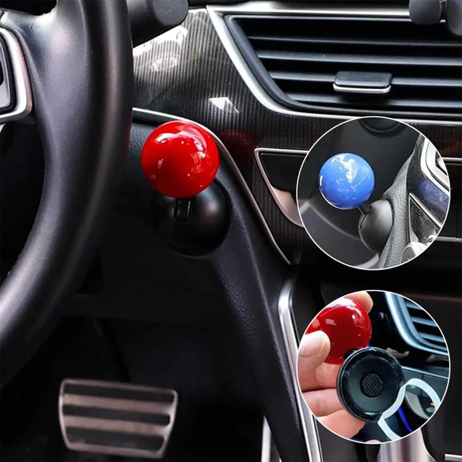 غطاء زر تشغيل السيارة بلمسة وا - مراجعة Push Button Tactile وسعره