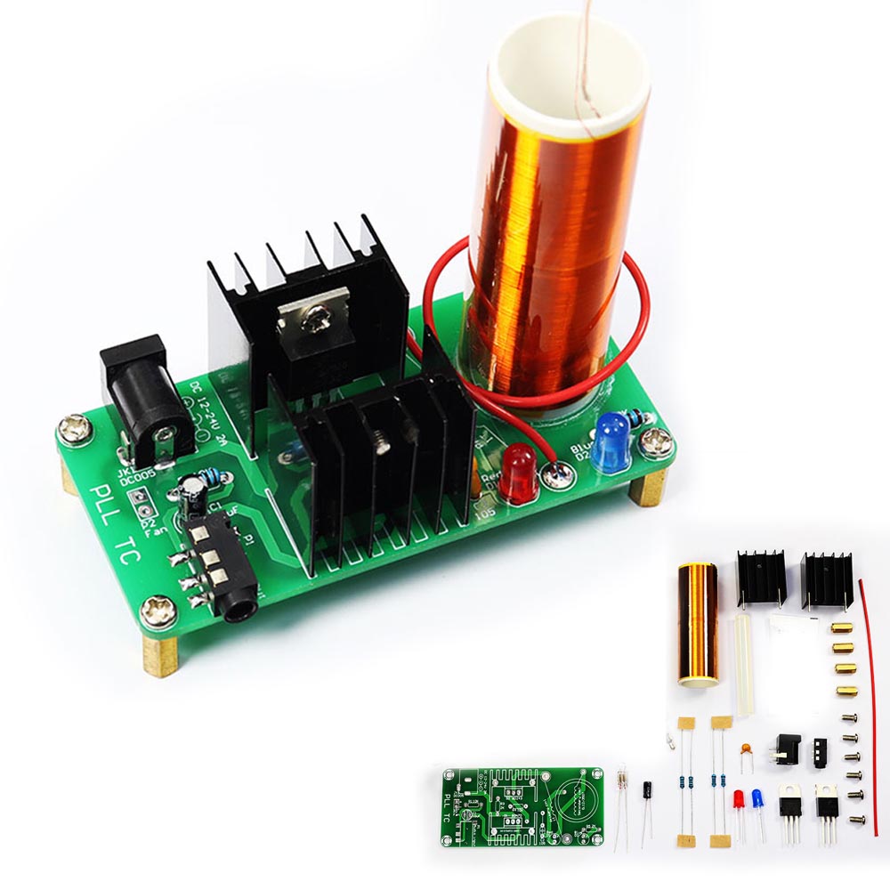 طقم ملف تيسلا الموسيقي الإلكتر - مراجعة Diy Projects With Electronics وسعره