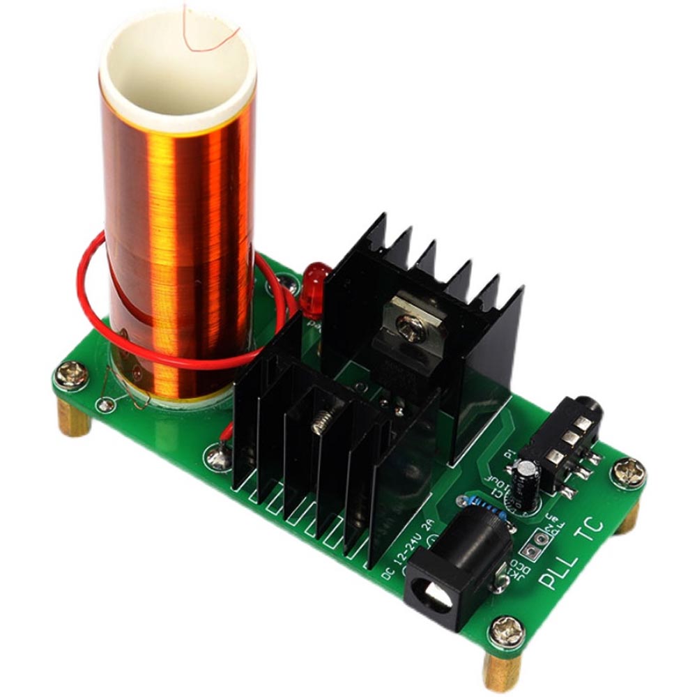 طقم ملف تيسلا الموسيقي الإلكتر - مراجعة Diy Projects With Electronics وسعره