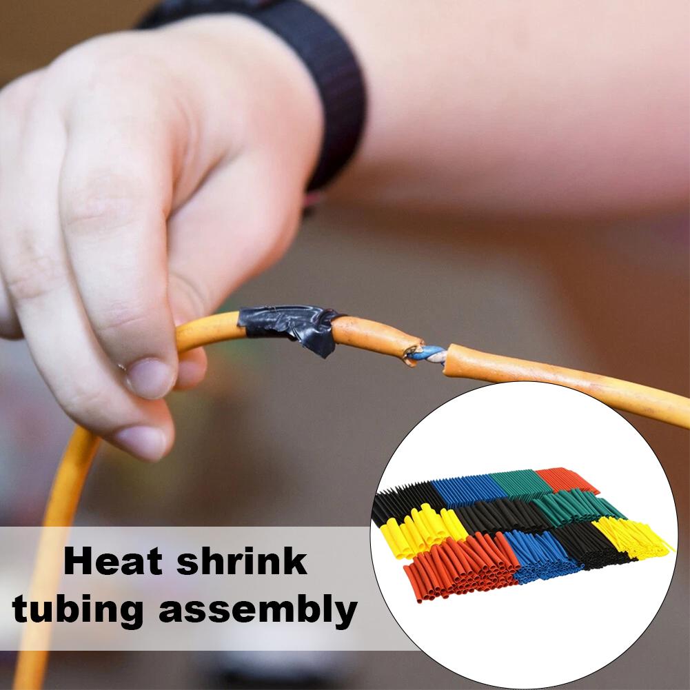 مجموعة أنابيب الانكماش الحراري - مراجعة Heat Shrink Tubing وسعره