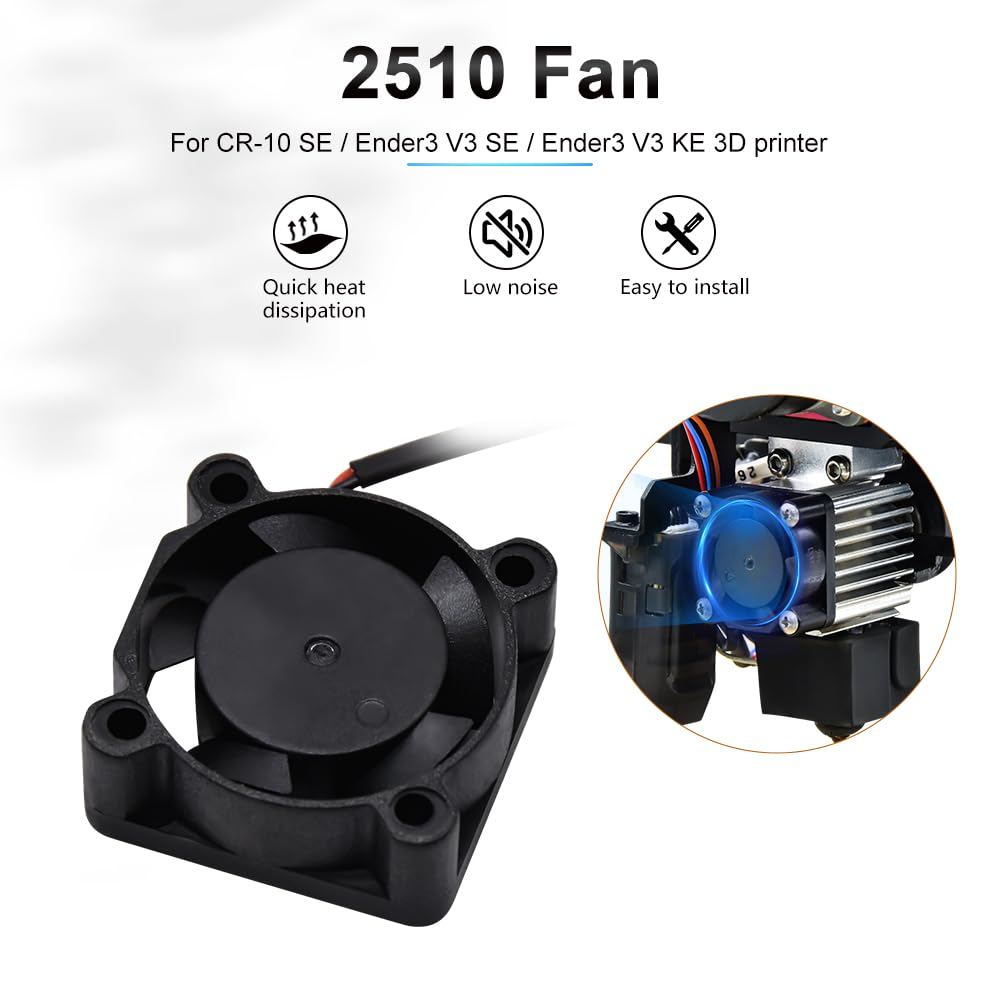 مراوح طابعة ثلاثية الأبعاد من  - مراجعة Creality Printer Ender 3 وسعره