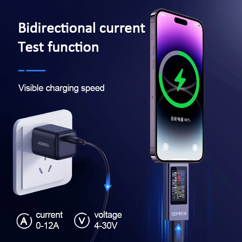 KWS-2302C Type-C USB تستر متعد - مراجعة Logic Analyzer Usb وسعره
