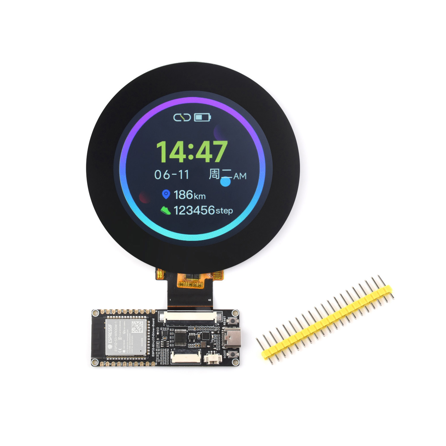 Waveshare ESP32-S3 RGB LCD لوح - مراجعة Esp32 Wifi Bluetooth وسعره