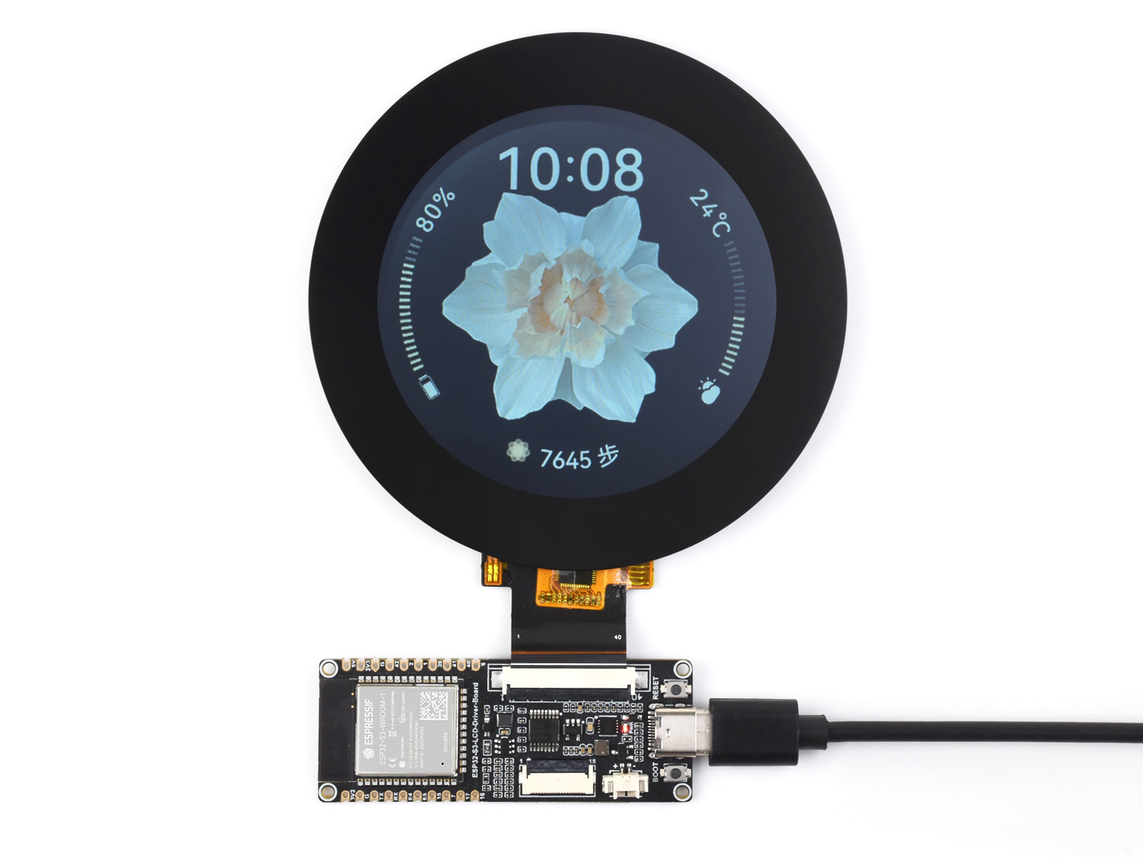 Waveshare ESP32-S3 RGB LCD لوح - مراجعة Esp32 Wifi Bluetooth وسعره
