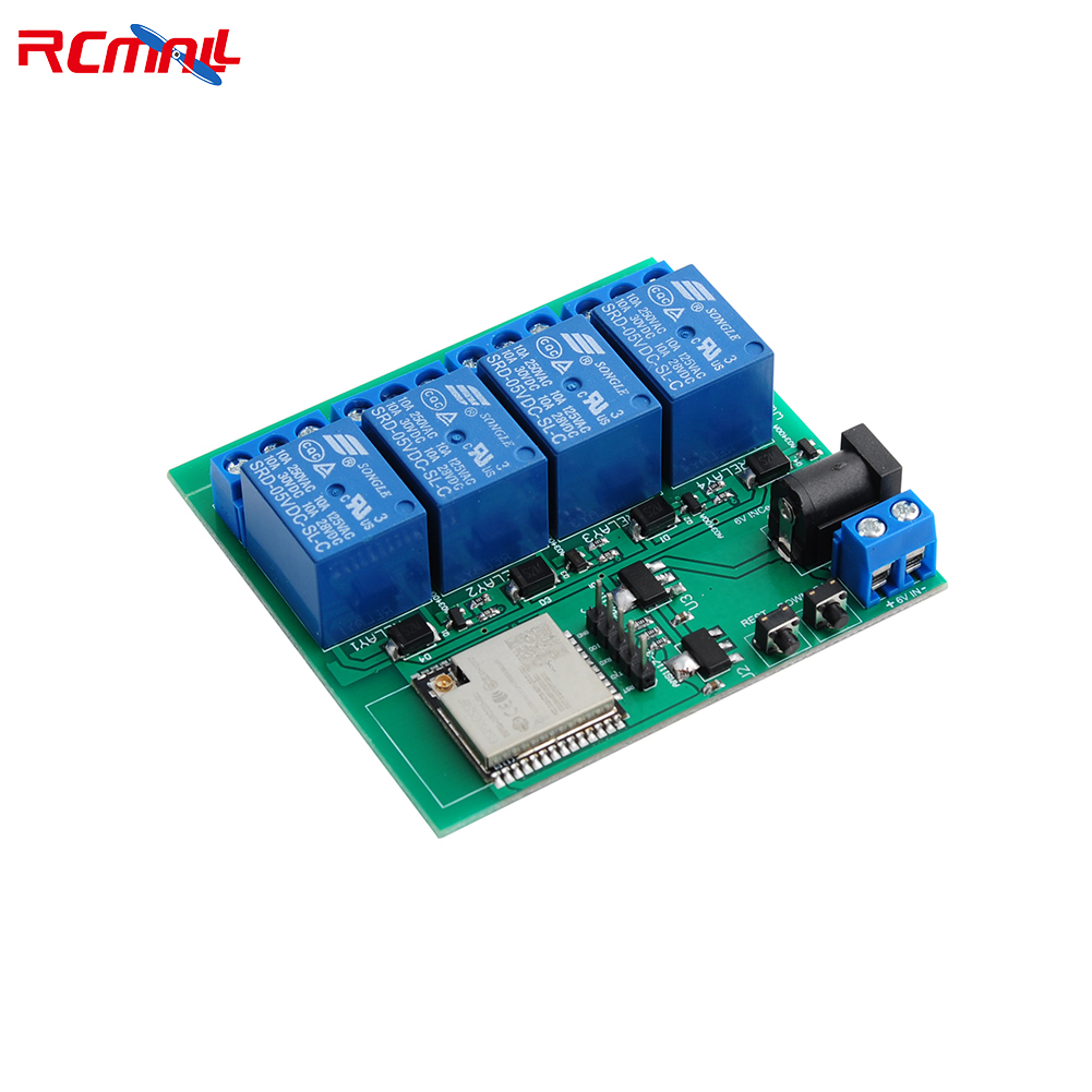 وحدة ريلاي ESP32S ذات 4 قنوات، - مراجعة Esp32 Wifi Bluetooth وسعره