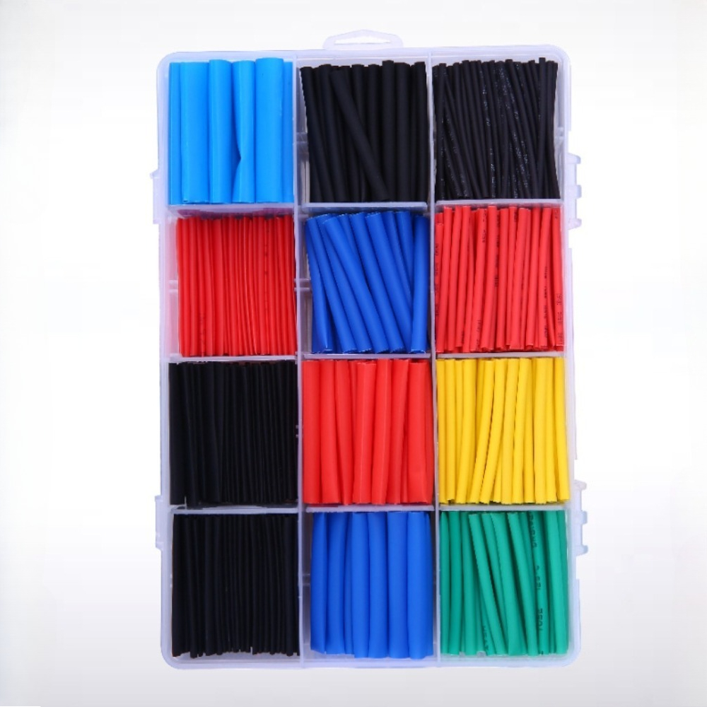 مجموعة أنابيب الانكماش الحراري - مراجعة Heat Shrink Tubing وسعره