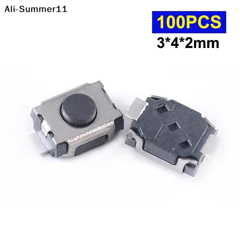 【Mm】100 قطعة زر مفتاح مايكرو 3 - مراجعة Push Button Tactile وسعره