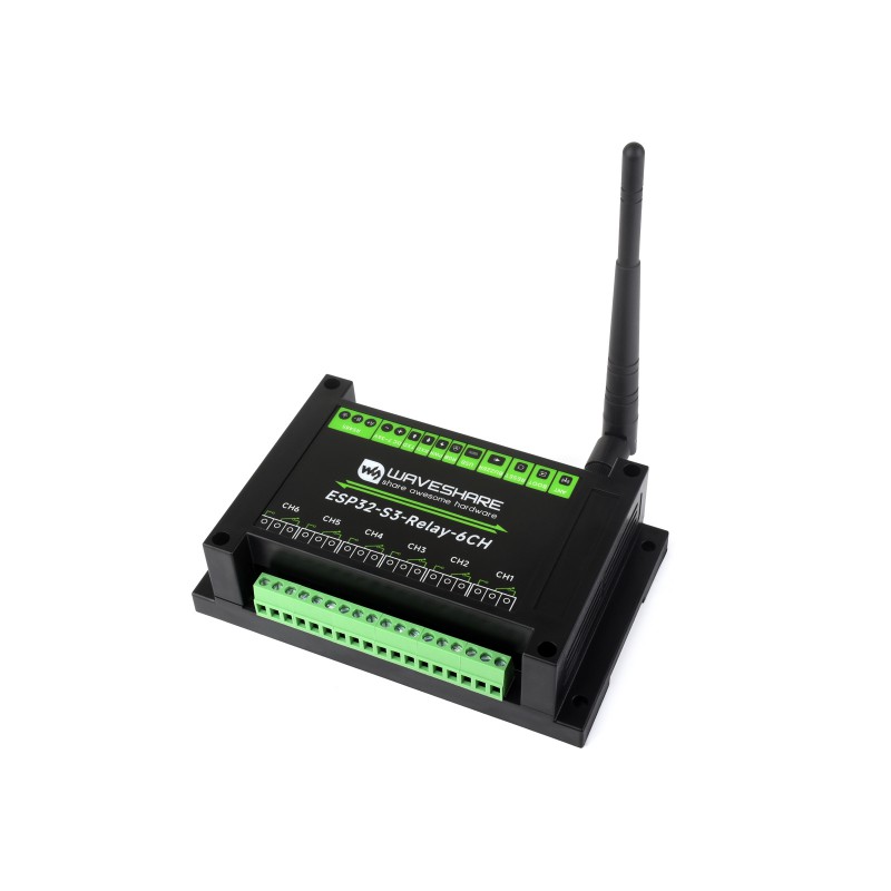 وحدة ريلاي صناعية بـ 6 قنوات E - مراجعة Esp32 Wifi Bluetooth وسعره