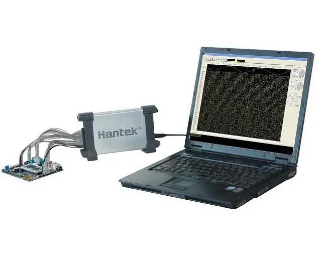 محلل منطقي USB من هانتيك 4032L - مراجعة Logic Analyzer Usb وسعره