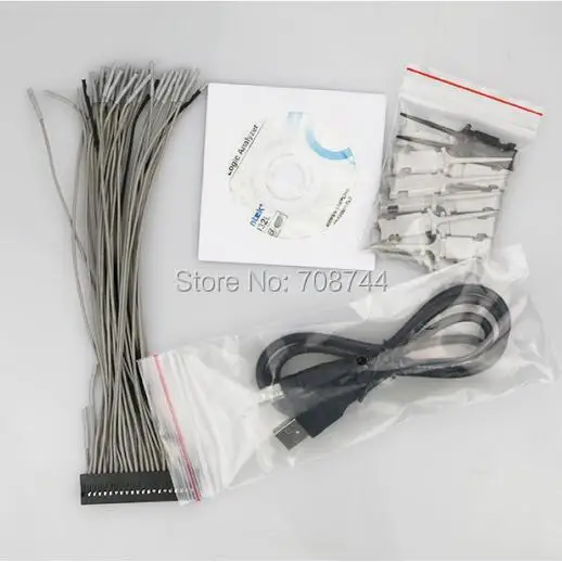 محلل منطقي USB من هانتيك 4032L - مراجعة Logic Analyzer Usb وسعره