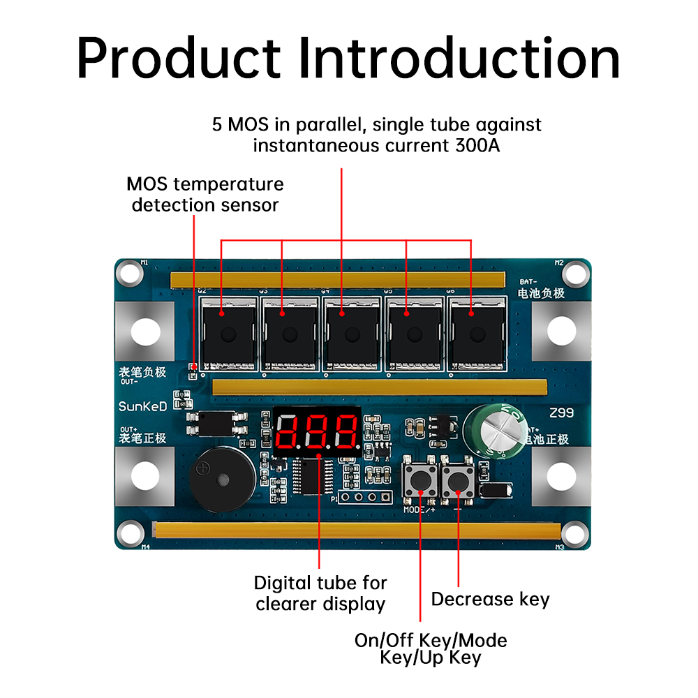 Z99 بقعة لحام بطارية ليثيوم 12 - مراجعة Diy Electronics Spot Welder وسعره