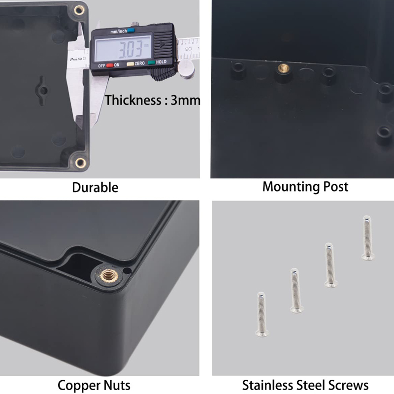 صندوق توصيل مقاوم للماء ABS ال - مراجعة Diy Projects With Electronics وسعره