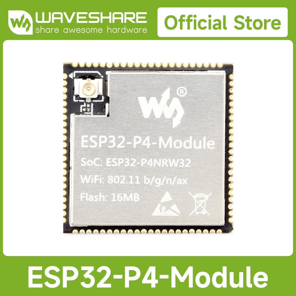 لوحة Waveshare ESP32-P4-Module - مراجعة Esp32 Wifi Bluetooth وسعره