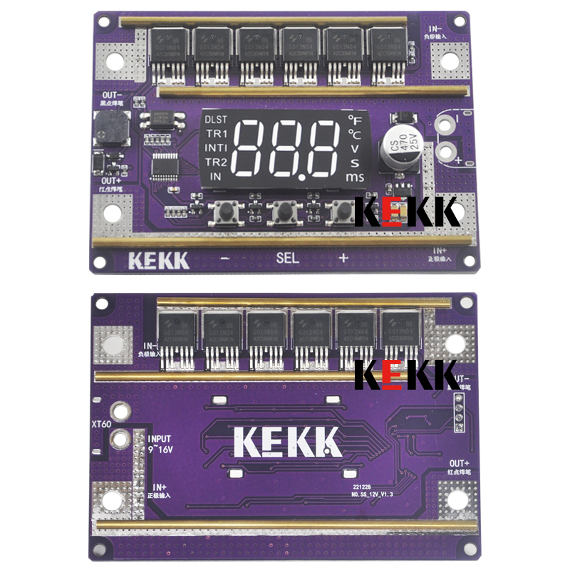 K100 صغيرة محمولة لتقوم بها بن - مراجعة Diy Electronics Spot Welder وسعره